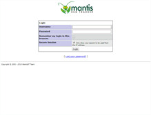 Tablet Screenshot of mantis.compuscan.co.za